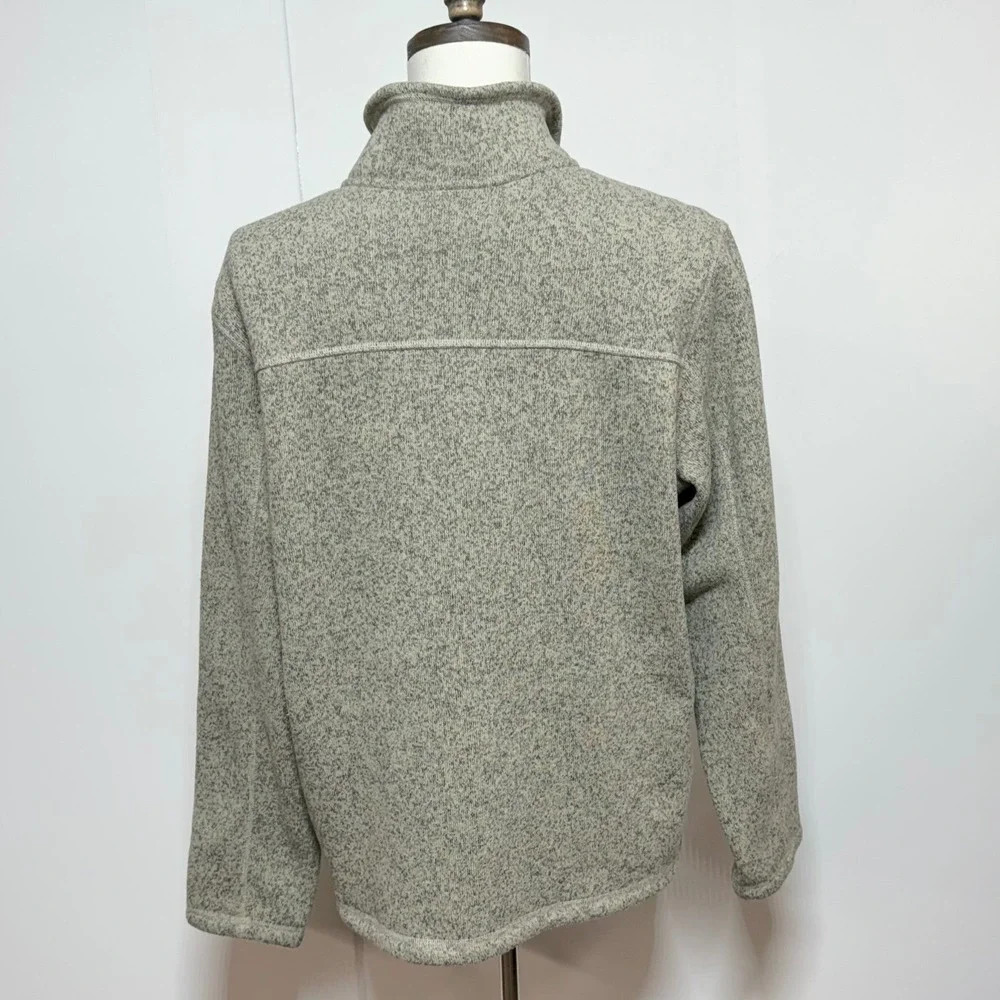The North Face Sweater Jacket Mens XL Gray Gordon Lyons Full Zip Fleece